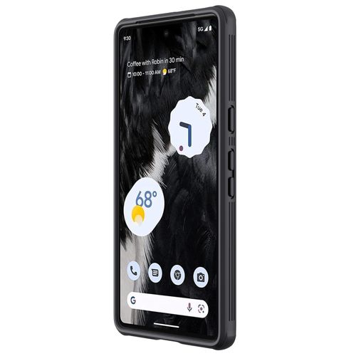 Nillkin Cam Shield Pro cover case Google Pixel 8 Slim,offers superior protection against scratches and drops, while its precise cutouts ensure easy access to all ports and buttons.