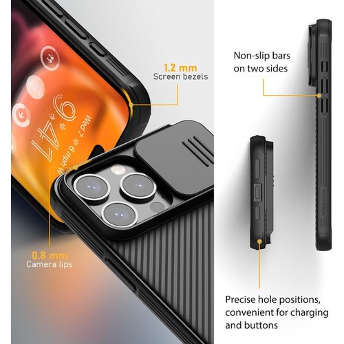 Nilkin  CamShield Case with Slide Camera Cover, Back Cover Compatible iPhone 13 pro max