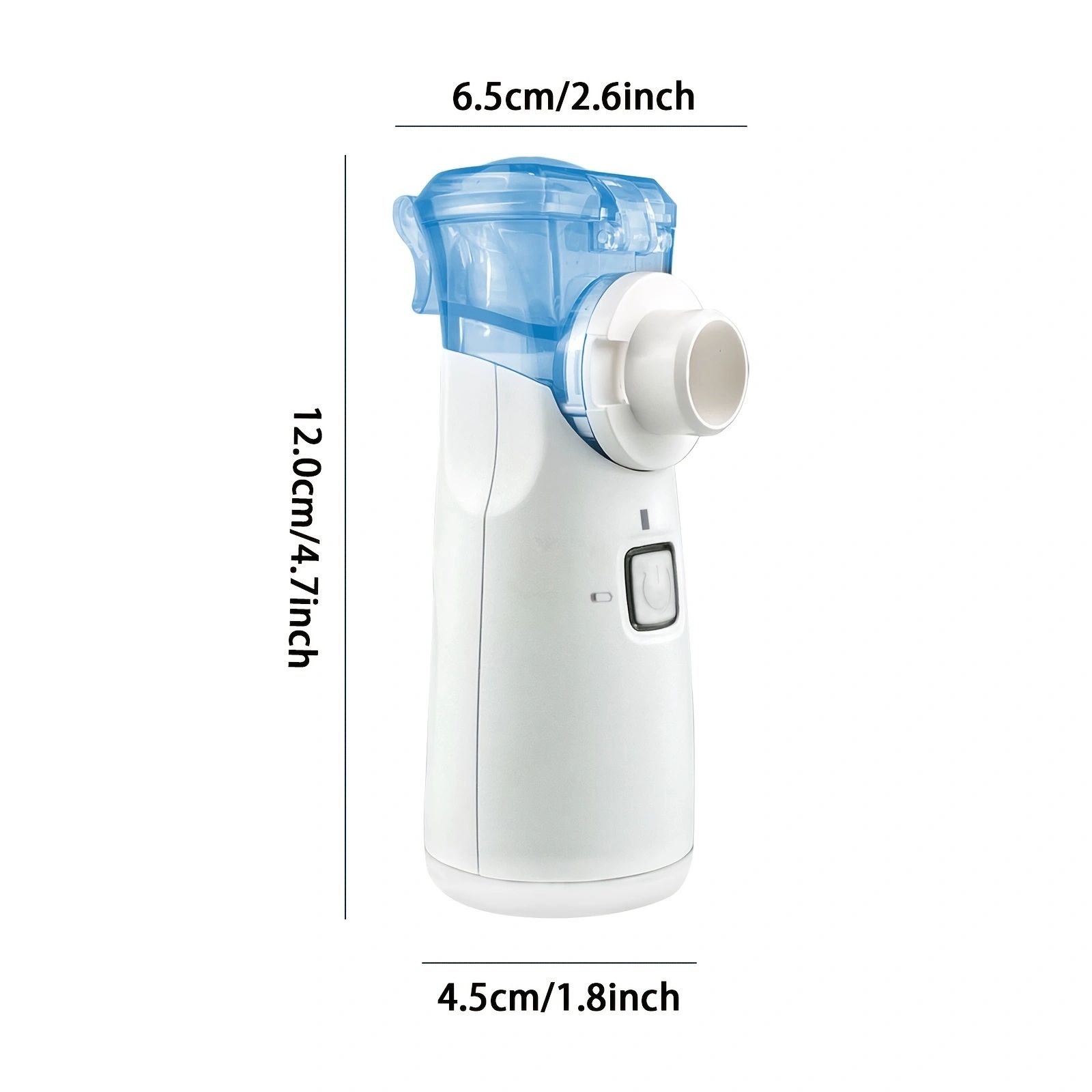 Portable Nebulizer - Nebulizer Machine for Adults and Kids Travel and Household Use, Handheld Mesh Nebulizer for Breathing Problems