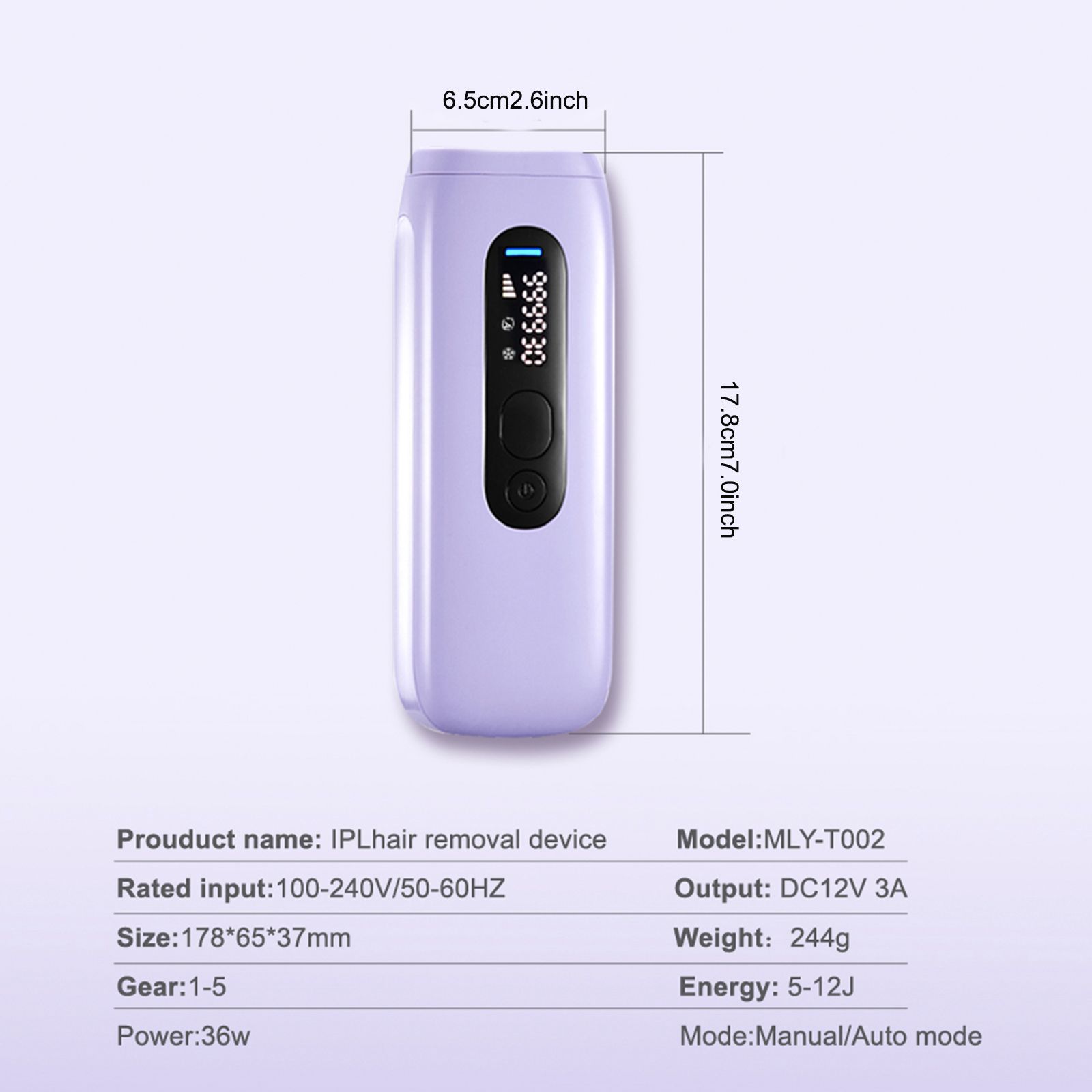 Laser Hair Removal for Women Permanent with Painless Ice Cooling IPL Laser Hair Removal Machine with Shaver, Goggles Permanent Hair Removal Device Flashes 999,999 for Body and Face for Home Use