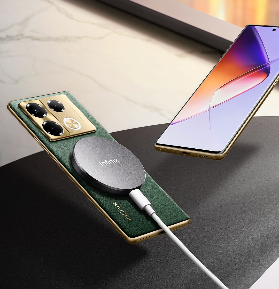 INFINIX NOTE 40 PRO PLUS 5G, bigger battery capacity standard for UpTo 3 days standby, has a bigger processor hence faster performance ,108mp rear clean camera