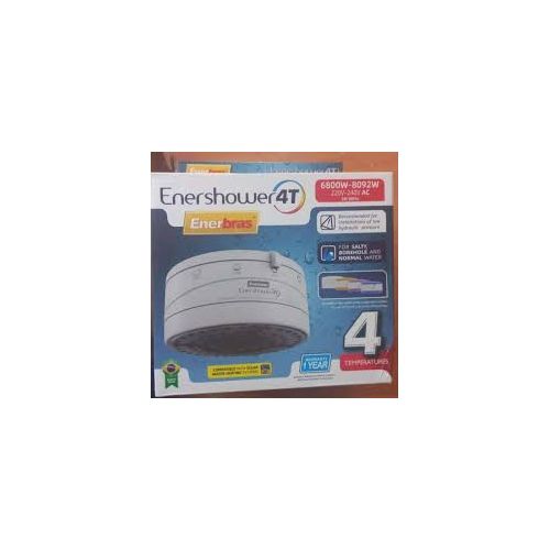 Enerbras Automatic Electric Instant Hot Water Shower Head Heater Enershower (4T)