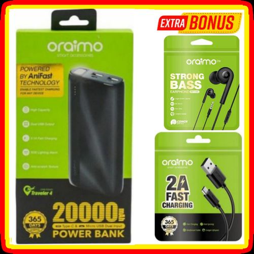 Oraimo 20000mAh Powerbank