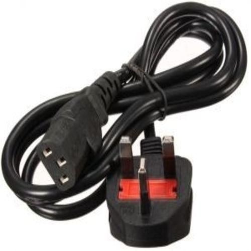 Computer  Desktop CPU And Monitor Power Cabel