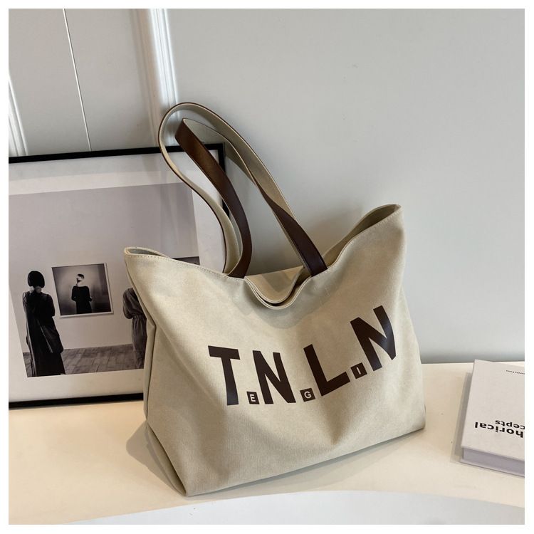 Fashion Canvas Bags Casual Shopping FBK Delivery Fast Large Capacity Shoulder Bag Women's Tote Bag