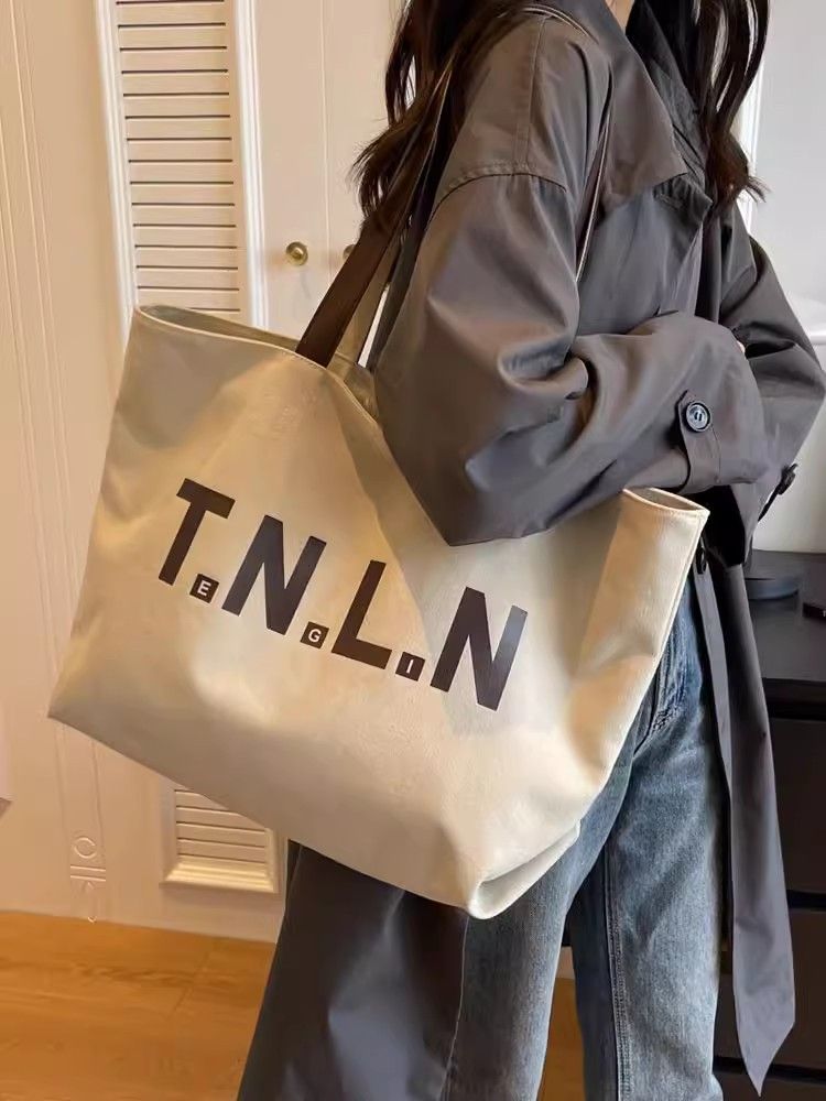 Fashion Canvas Bags Casual Shopping FBK Delivery Fast Large Capacity Shoulder Bag Women's Tote Bag