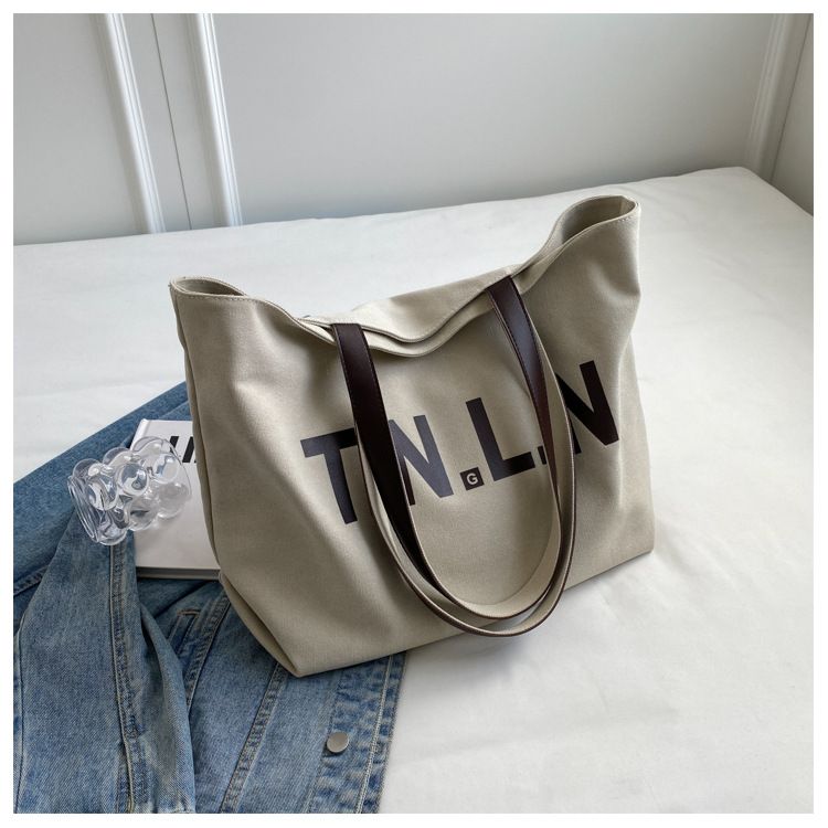 Fashion Canvas Bags Casual Shopping FBK Delivery Fast Large Capacity Shoulder Bag Women's Tote Bag