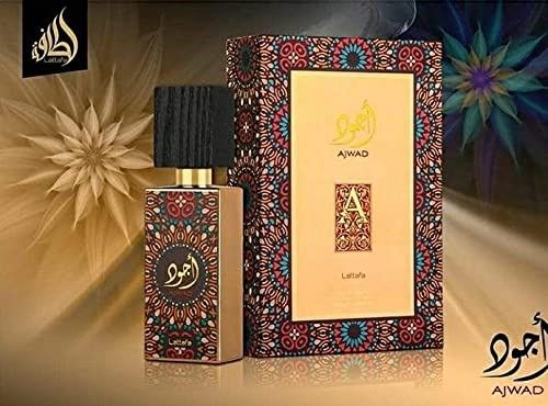 AJWAD BY LATTAFA GENUINE PERFUMES UNISEX ARAB FRAGRANCE
