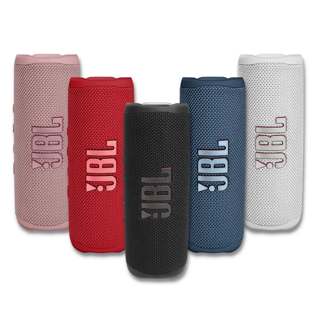JBL Flip 6 - by harman : LOUDER, MORE POWERFUL SOUND, Portable Speaker with Bluetooth, Built-in Battery, Waterproof and Dustproof Feature