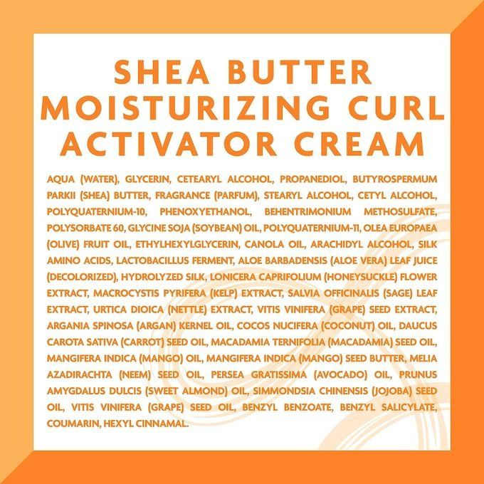 Cantu Moisturizing Curl Activator Cream With Shea Butter For Natural Hair, 12 Fl Oz