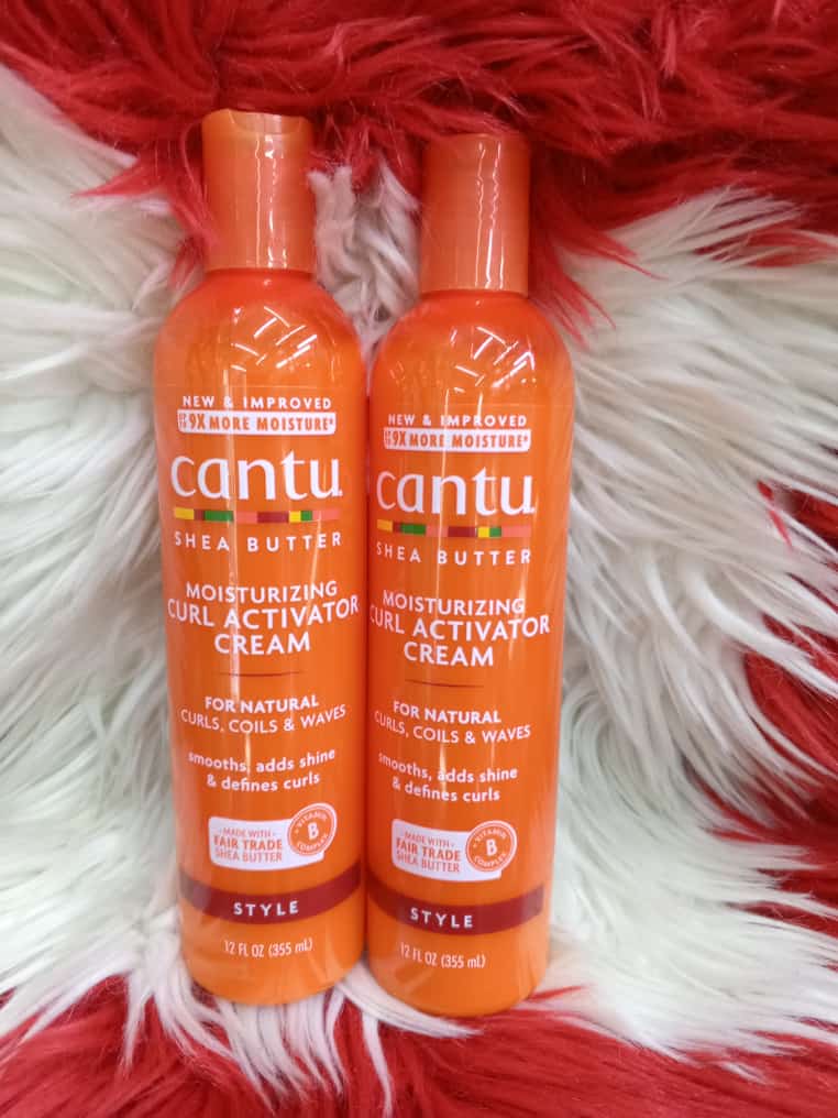 Cantu Moisturizing Curl Activator Cream With Shea Butter For Natural Hair, 12 Fl Oz
