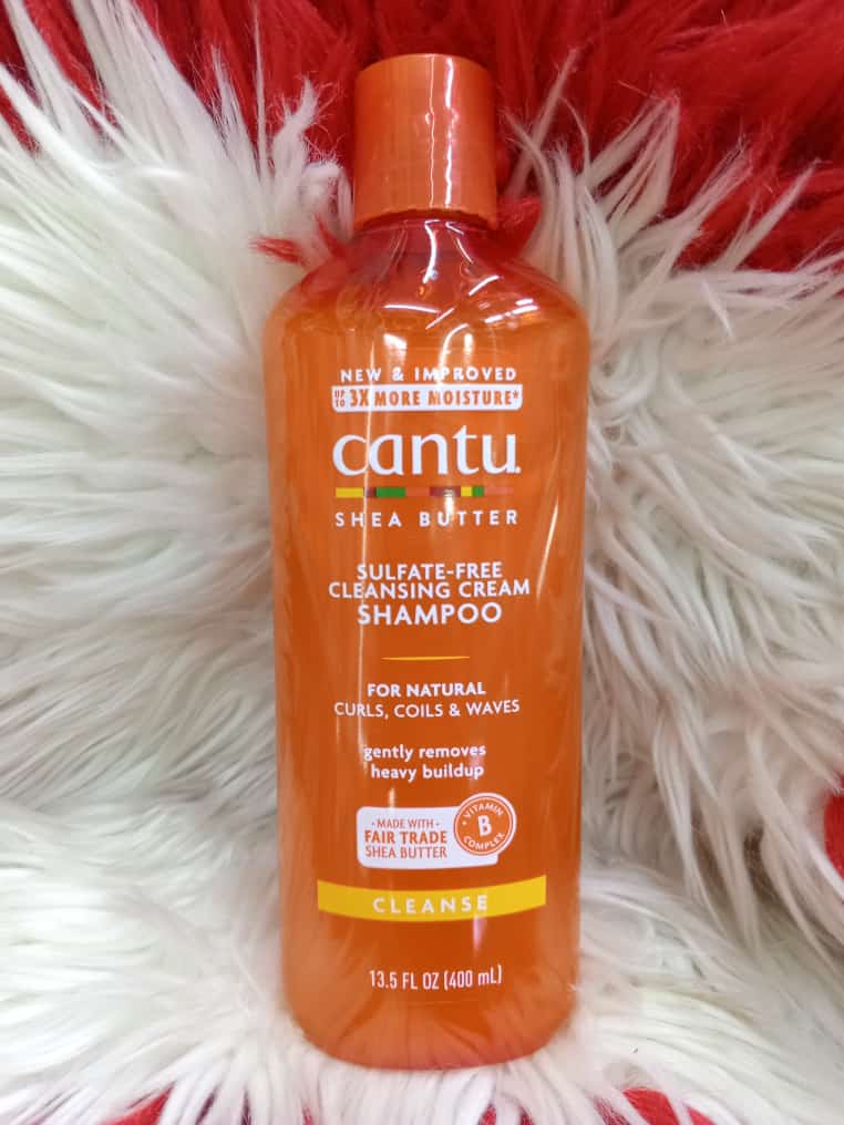 Cantu shea butter sulfate-free cleansing cream shampoo for natural curls ,coils and waves