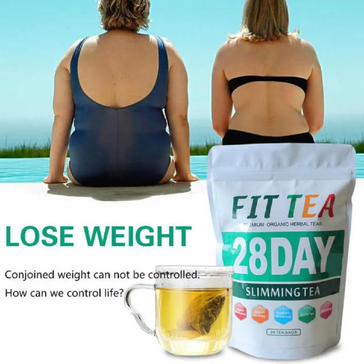 Best Fit Tea 28 DAY Premium Organic Herbal Slimming Weightloss tea Flat Tummy Tea Detox Tea - Wins Town