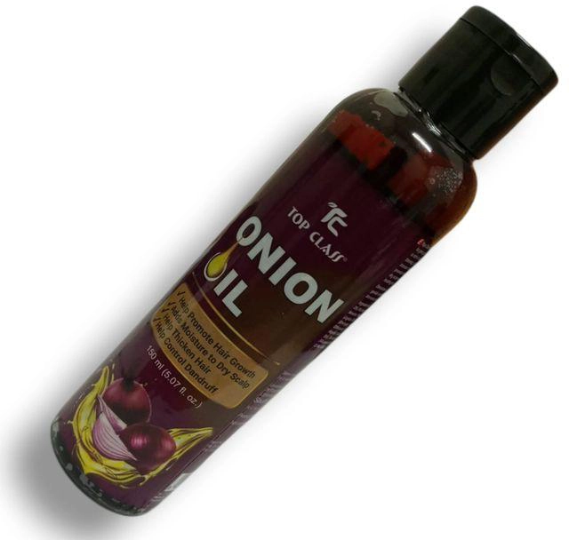 Top class onion hair oil adds Volume and Thickness and moisturizing dry scalp -150ml
