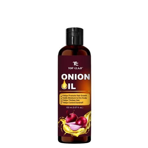 Top class onion hair oil adds Volume and Thickness and moisturizing dry scalp -150ml