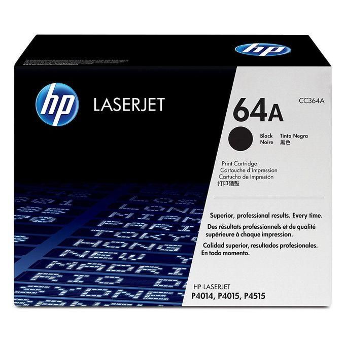 HP 64A Black LaserJet Toner Cartridge (CC364A)