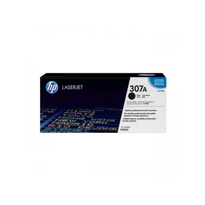HP 307A Black LaserJet Toner Cartridge (CE740A)