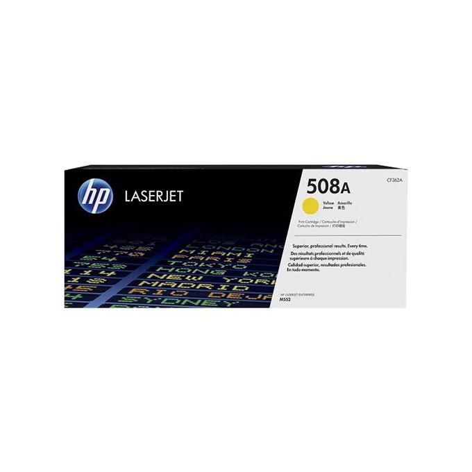 HP 508A Yellow LaserJet Toner Cartridge (CF362A)