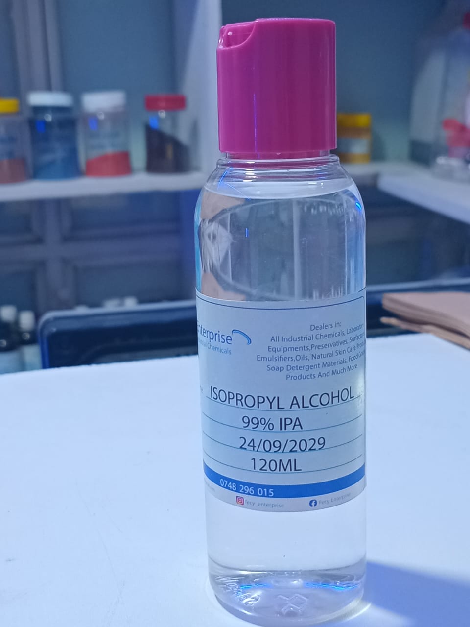 Isopropyl Alcohol 99% (Rubbing Alcohol) IPA