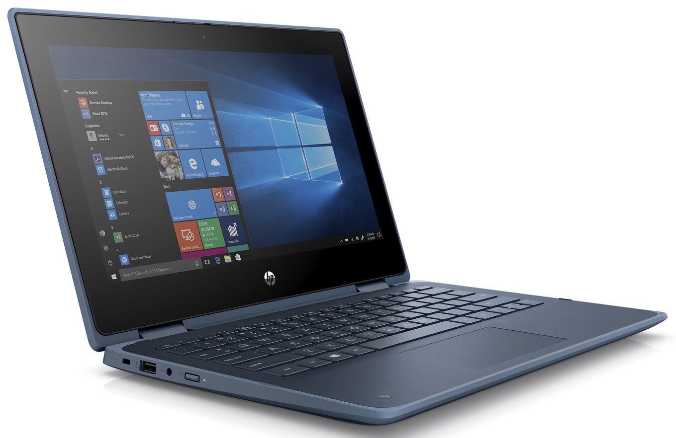 HP 11.6" ProBook x360 11 G5, 4GB RAM, 128GB SSD Multi-Touch 2-in-1 Laptop