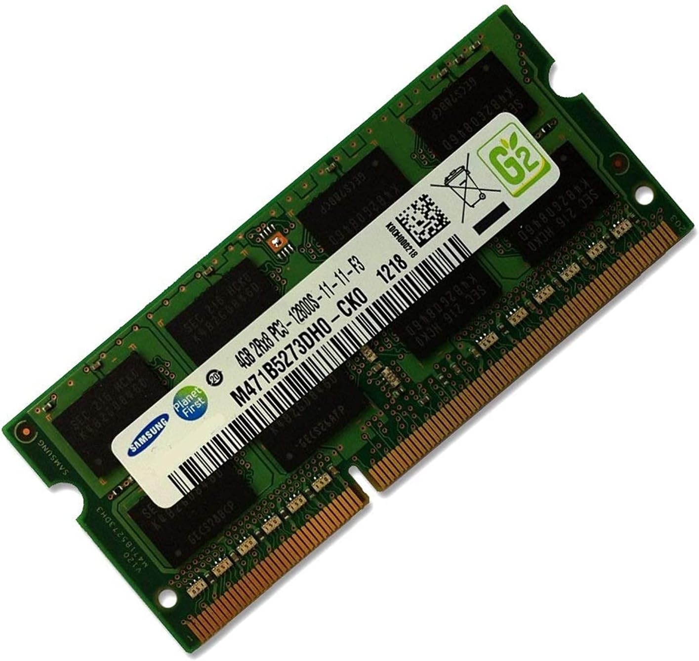 Samsung 4GB DDR3 PC3-12800 1600MHz 204-Pin SODIMM Laptop Memory Module RAM