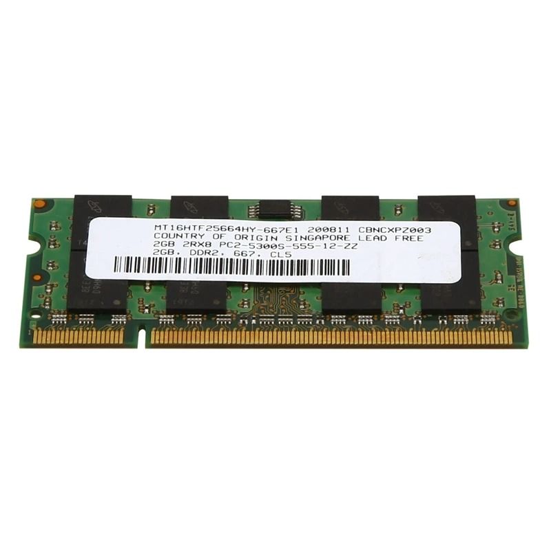 2GB DDR2 RAM Memory 667Mhz PC2 5300 Laptop Ram