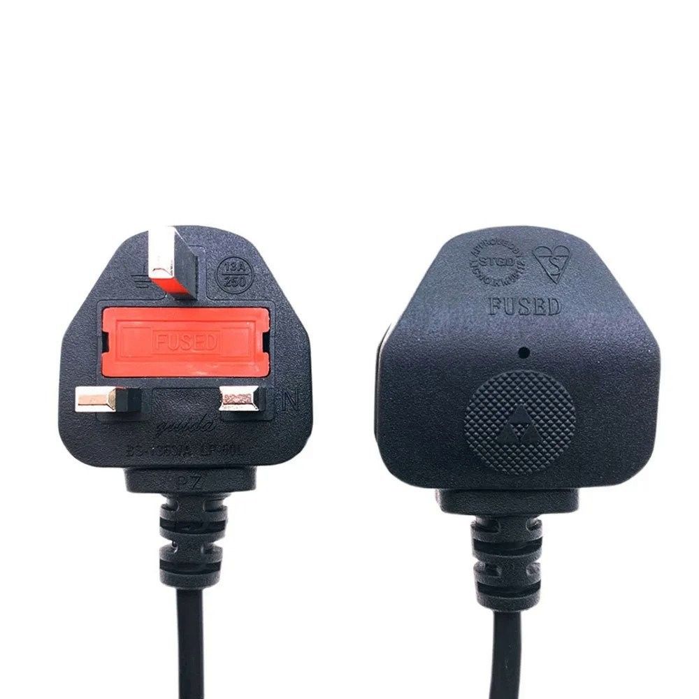 Fused 2 Pin Power Cable with UK Plug Connector 1.5 Metres | Electric Cord fused Power Cable 2Pin Cable 1.5 Metres 250V 2.5A Power Cord UK Power Cable for TV Printers Radio