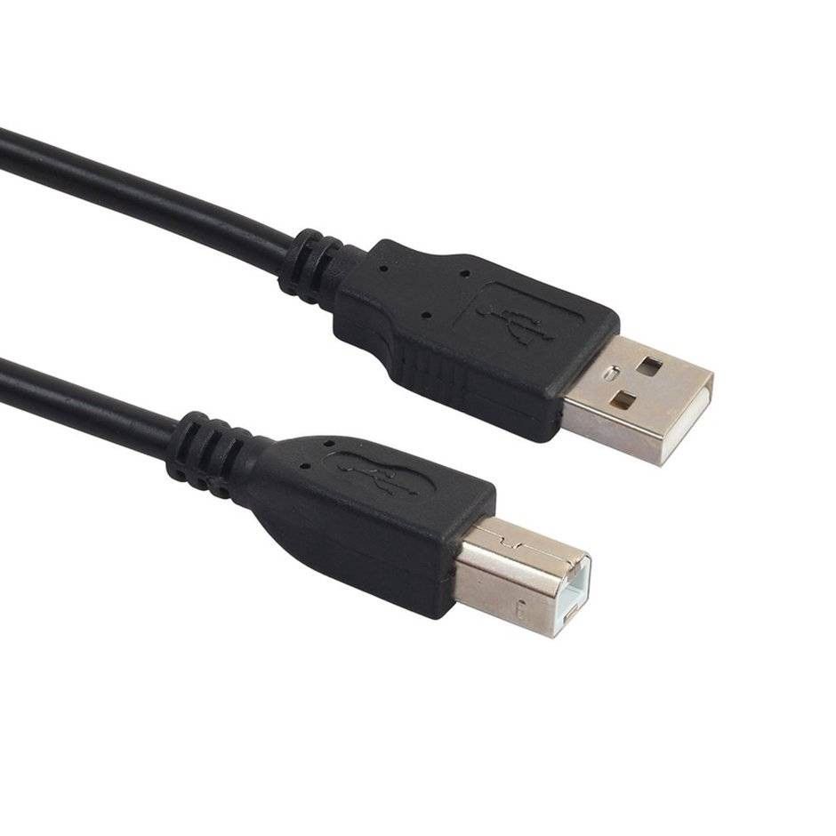 1.5M High Speed USB 2.0 Printer Cable for Canon Epson HP Printer