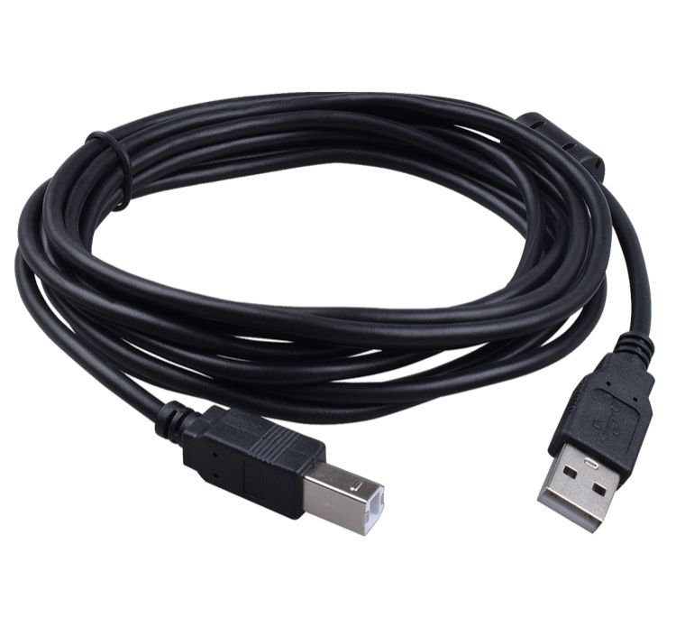 1.5M High Speed USB 2.0 Printer Cable for Canon Epson HP Printer
