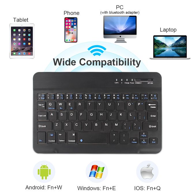 JC Bluetooth Reachable Keyboard