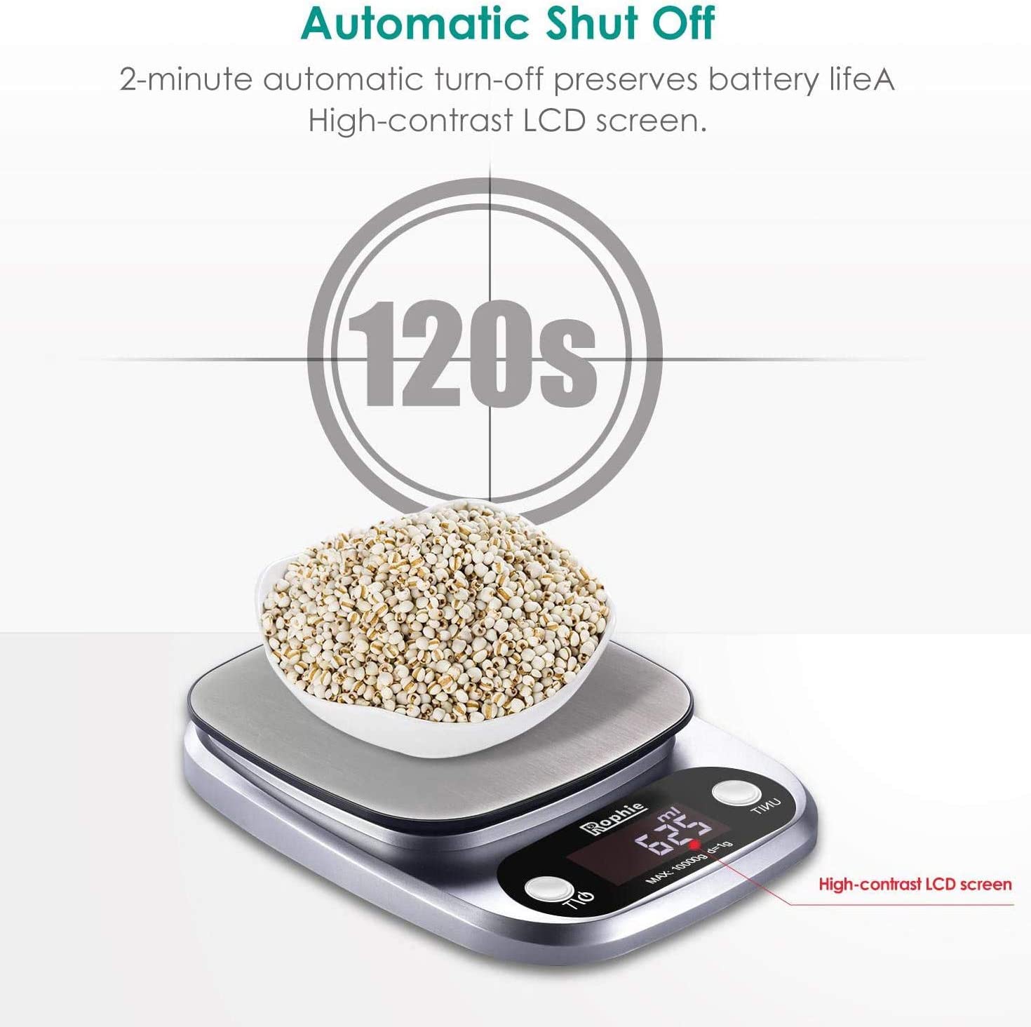 Kitchen Scale 10kg-0.1gms Portable digital scale.