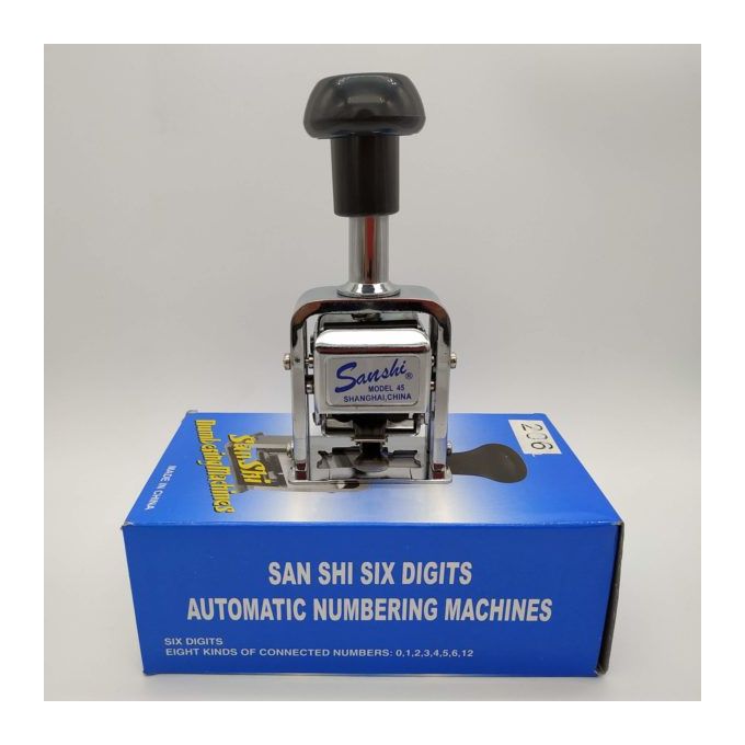 Numbering Machine 6 Digits