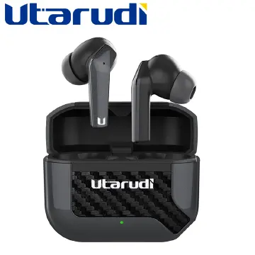 Utarudi GT66 TWS Long Endurance 7-8H Play Time Wireless Bluetooth earphones Long play time wireless Bluetooth earpods earphone earpod Black