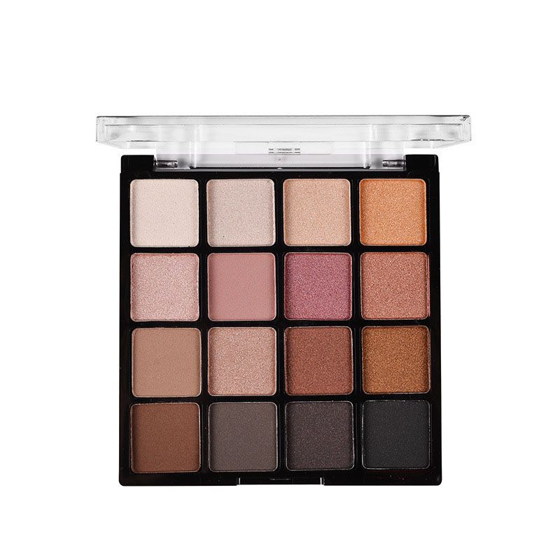 16 color peach blossom makeup pearl eye shadow plate earth color nude makeup beginners are not easy to smudge color makeup eye shadow view 6