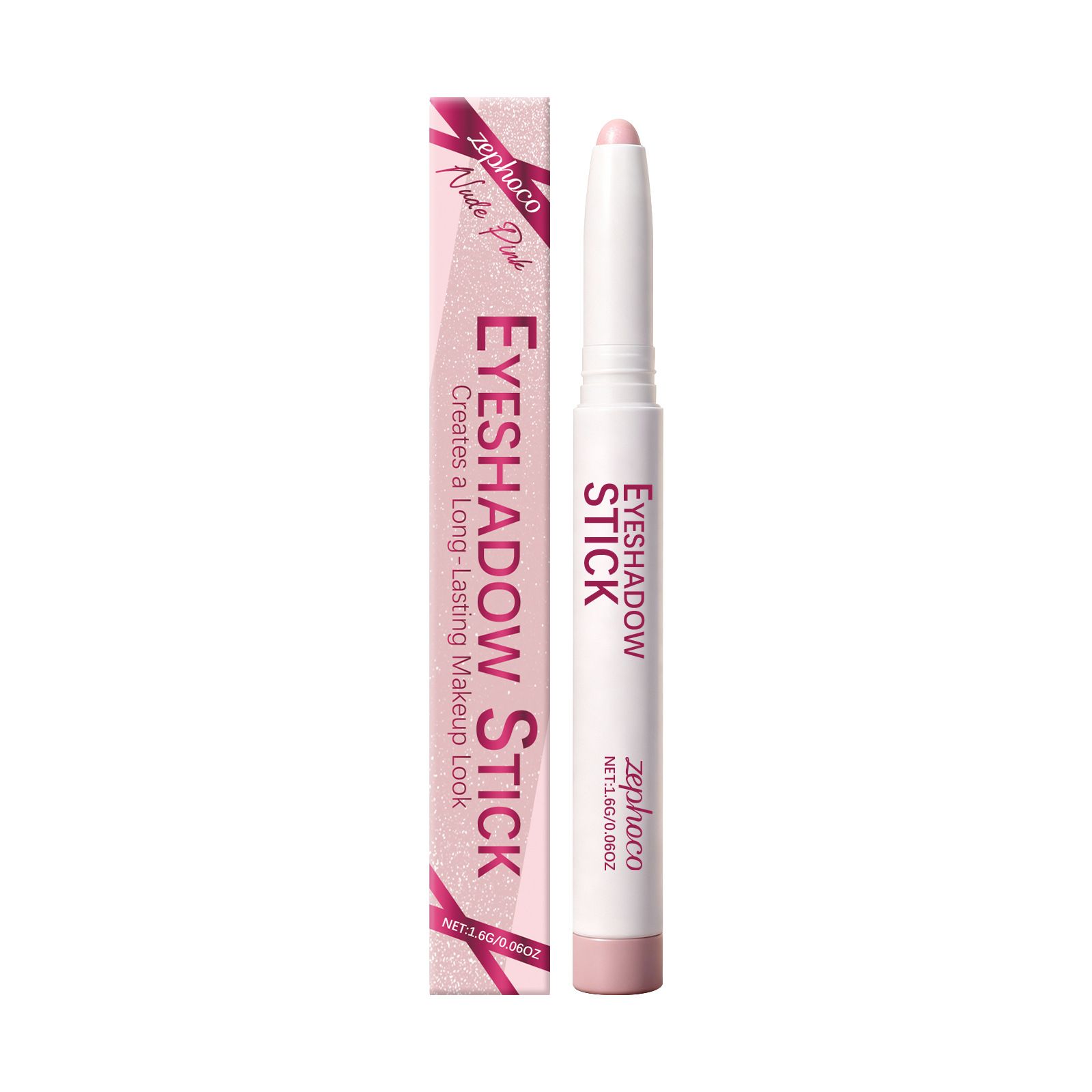 Zephoco silky soft fog eye shadow pen color display fine flash natural light makeup versatile commute dating eye shadow view 8