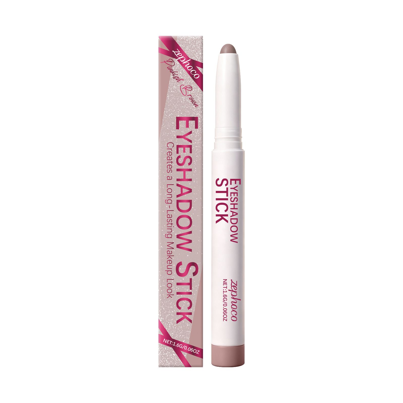 Zephoco silky soft fog eye shadow pen color display fine flash natural light makeup versatile commute dating eye shadow view 9