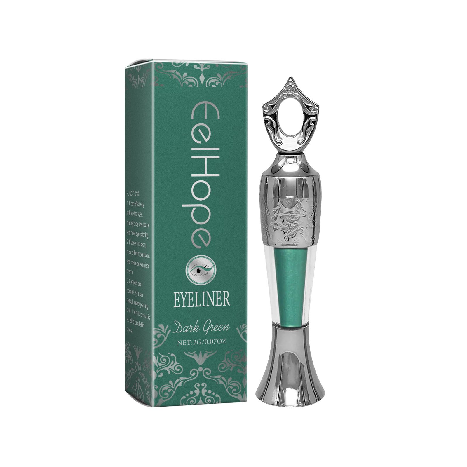 EELHOPE eyeliner pencil, smooth and silky, easy to draw, even and bright, long-lasting, soft and comfortable, delicate, quick-drying eye makeup view 8