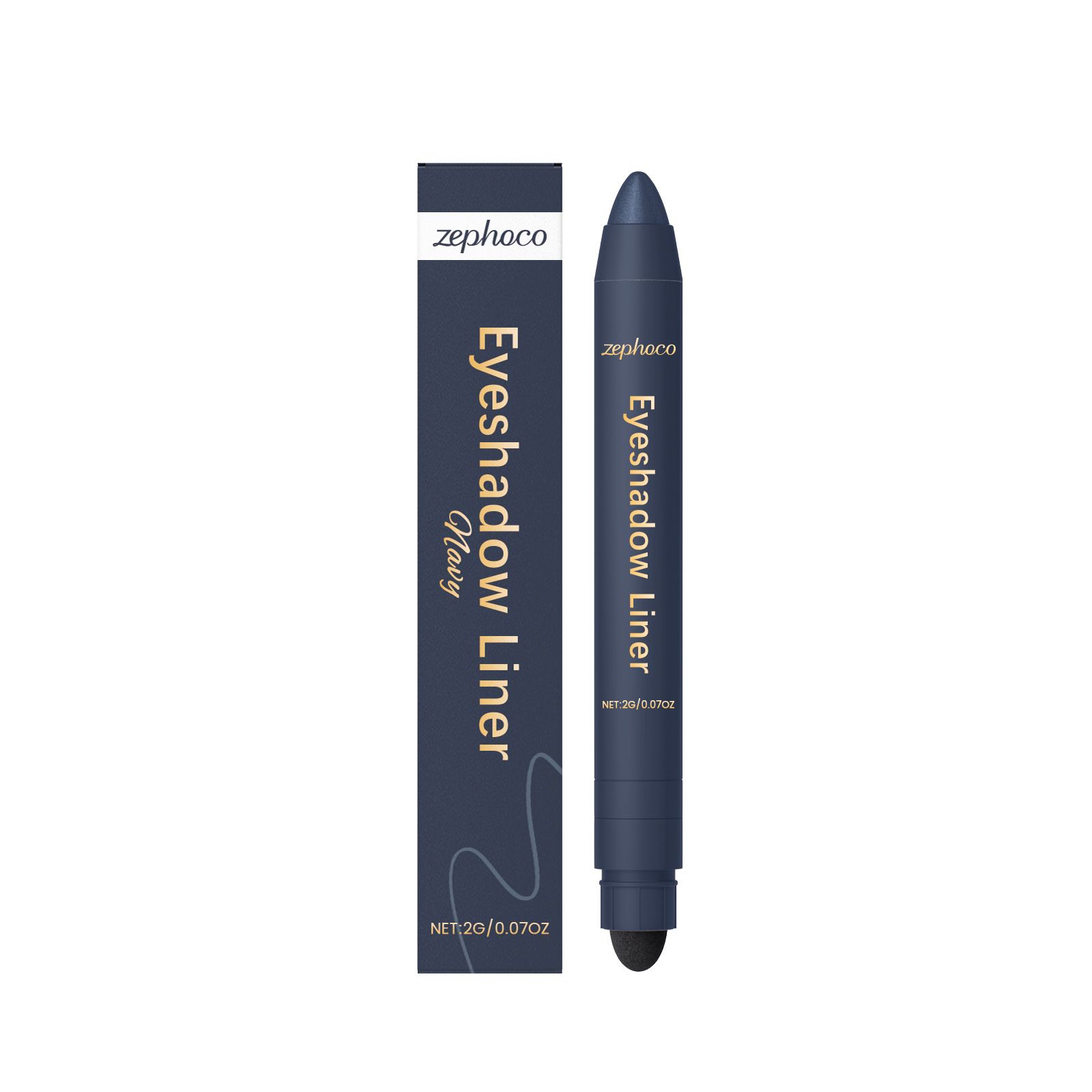 zephoco dual-purpose eyeliner pencil, lightweight and silky smooth, perfectly outlines and defines the eye makeup, with excellent color rendering and easy-to-use eyeliner pencil view 10