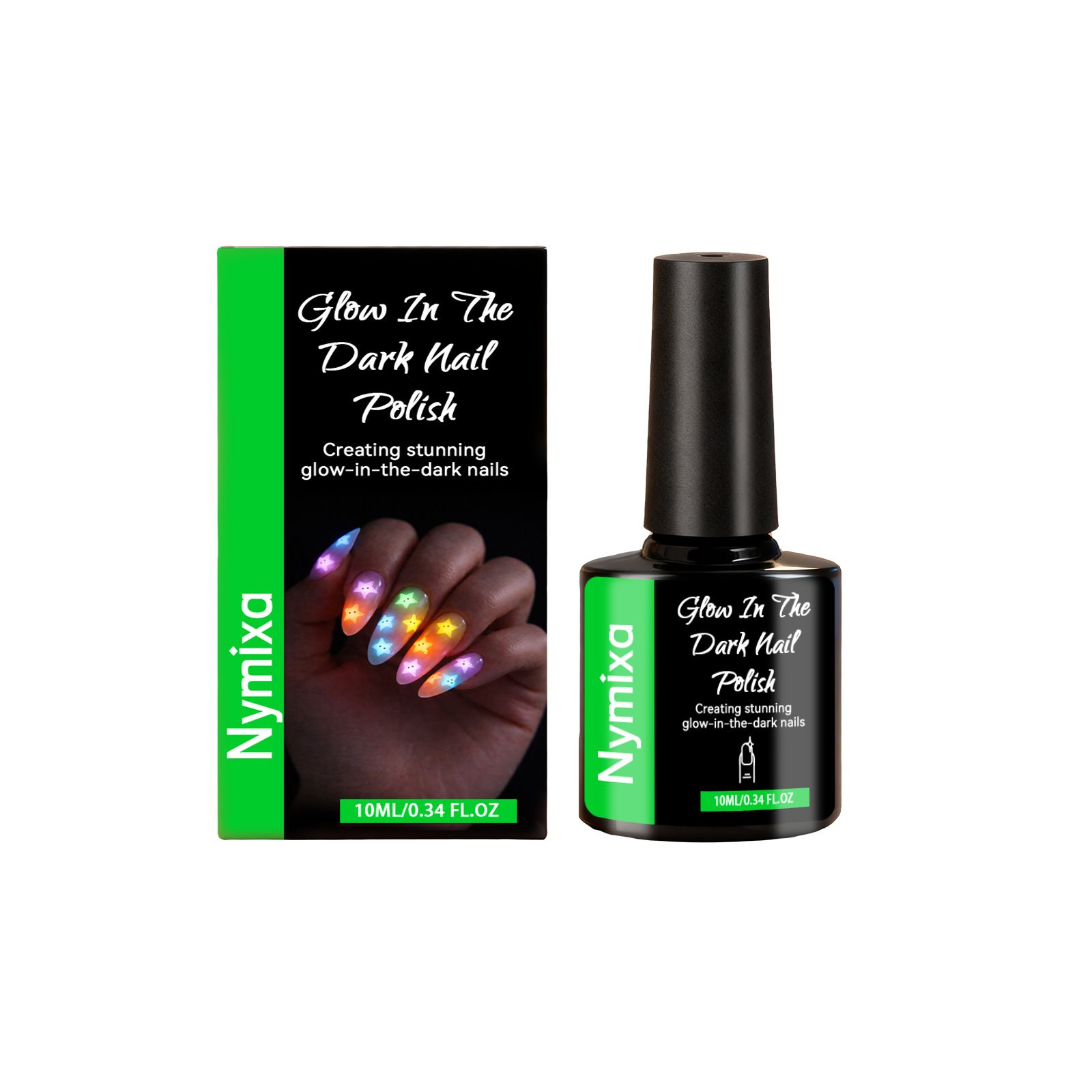 Nymixa Luminous Nail Polish Daily Party Nail Decor Convenient Glow-in-the-Dark Nail Polish view 7