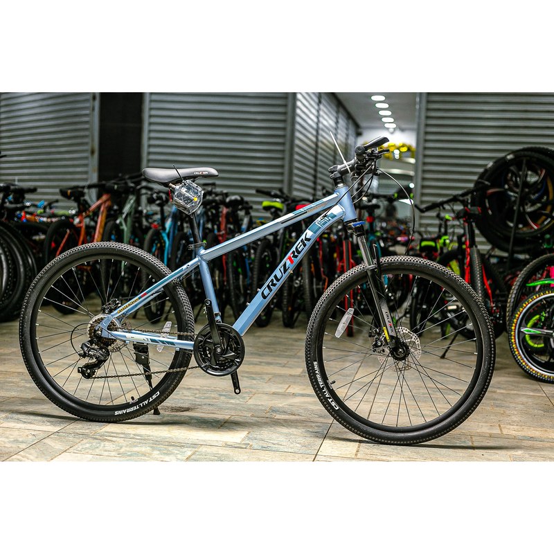 CRUZTREK KOMET Mountain Bike 26-Inch with Suspension Fork and Disc Brakes