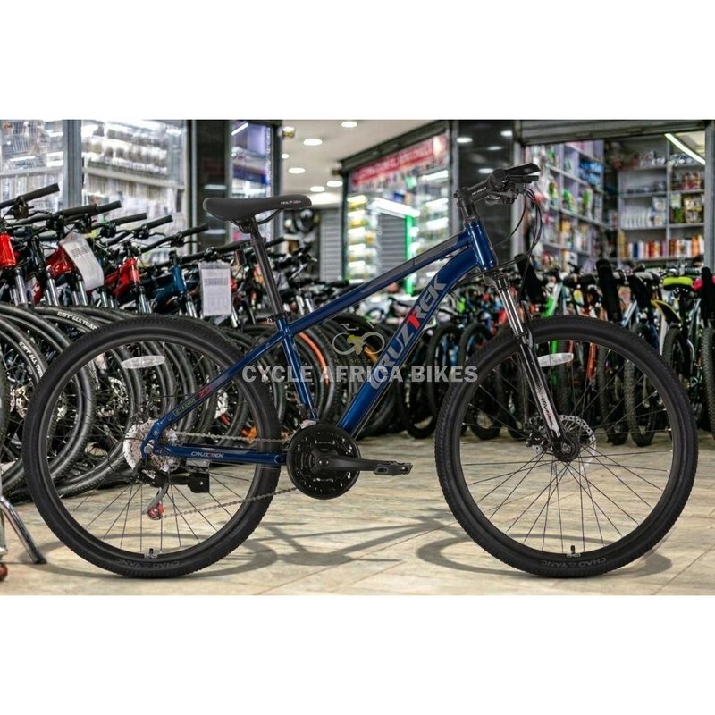 CRUZTREK KOMET Mountain Bike 26-Inch with Suspension Fork and Disc Brakes
