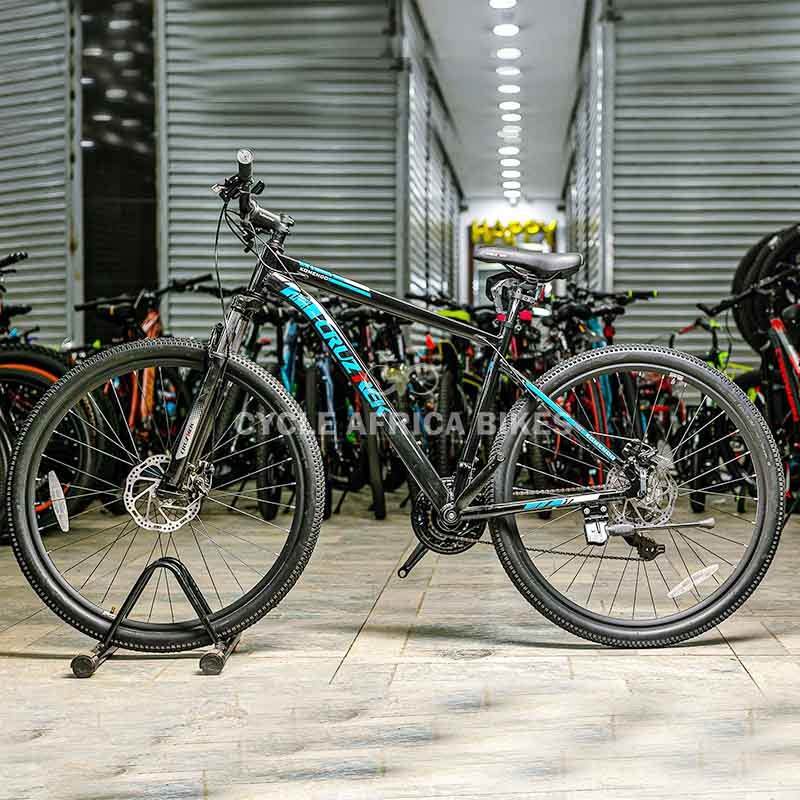 CruzTrek 29 Komendo Aluminum Black Bicycle with Shimano Groupset