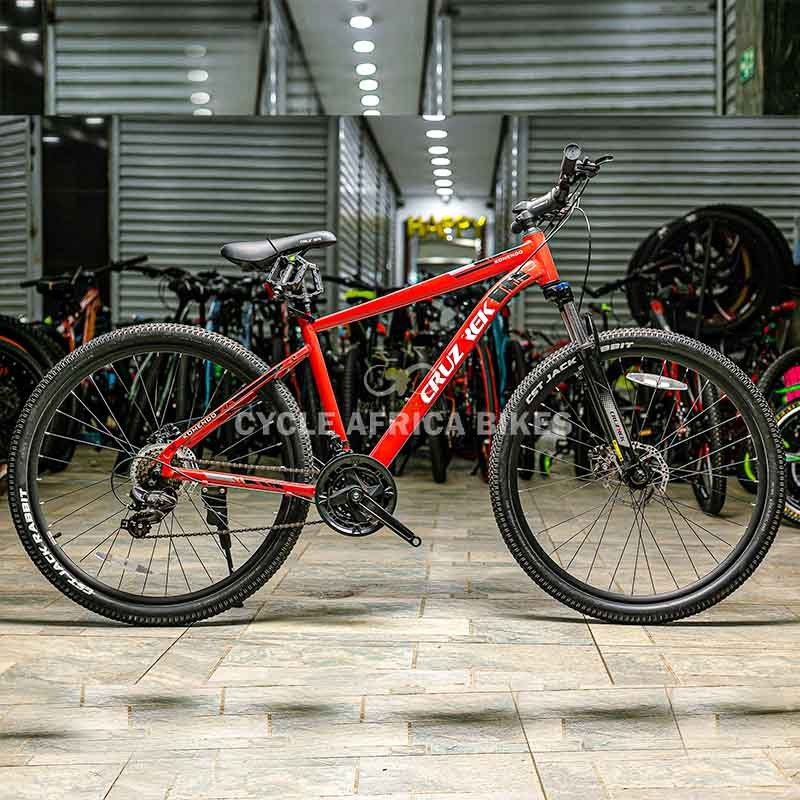 Cruztrek Komendo 27.5-Inch Aluminum Bike with Shimano Gears