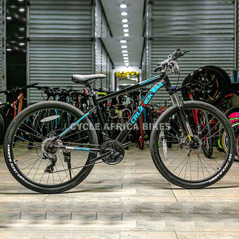 Cruztrek Komendo Mountain Bike 27.5-Inch with Shimano Gears