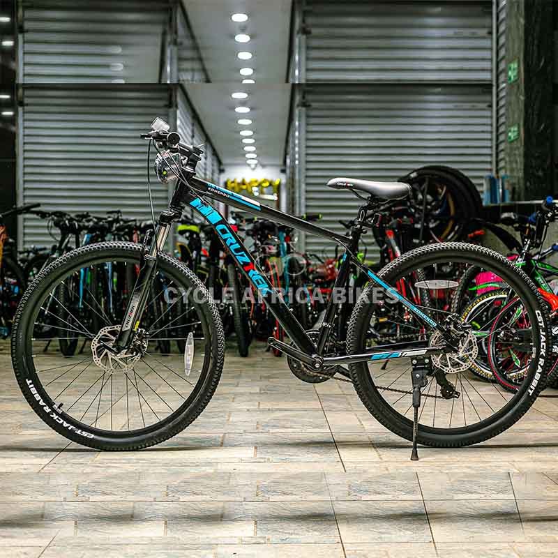 Cruztrek Komendo Mountain Bike 27.5-Inch with Shimano Gears