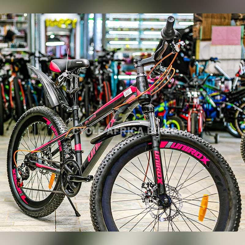 Unirox Mountain Bike 24-Inch with 21-Speed Drivetrain for Kids