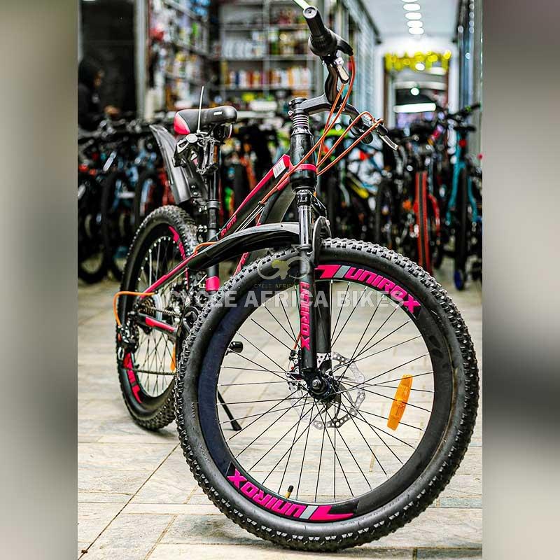 Unirox Mountain Bike 24-Inch with 21-Speed Drivetrain for Kids