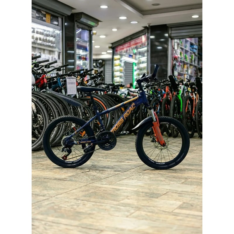 Crossroad Gears Mountain Bike 20-Inch with Dual Suspension