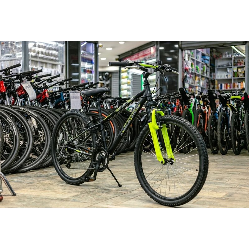 Apollo Gridlok Junior Mountain Bike 24-Inch with Front Suspension