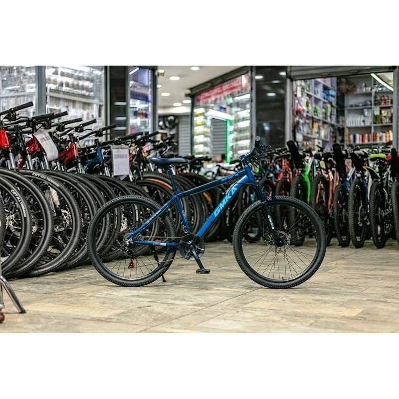 GMKA Mountain Bike 24-Inch with Suspension Fork